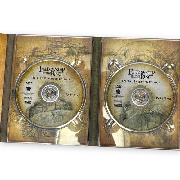 The Lord of the Rings: The Fellowship of the Ring (DVD, 2002, 4-Disc Set,... - Picture 9 of 15